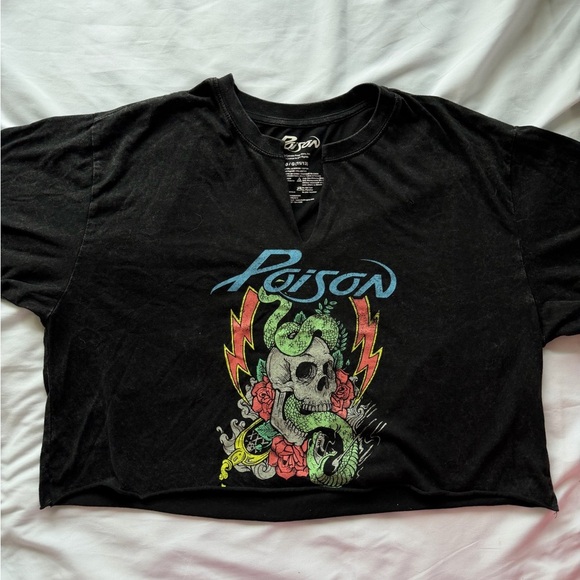 Poison Tops - Black Poison Graphic Tee